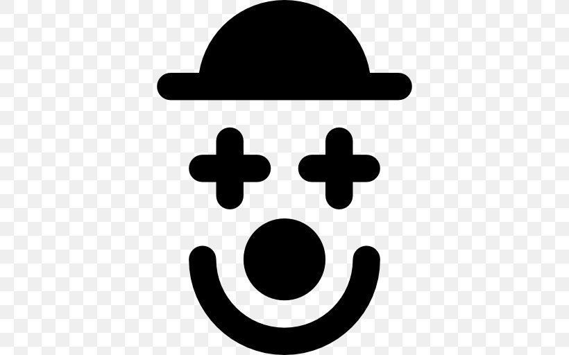 Smiley, PNG, 512x512px, Smiley, Black And White, Circus, Clown, Emoticon Download Free