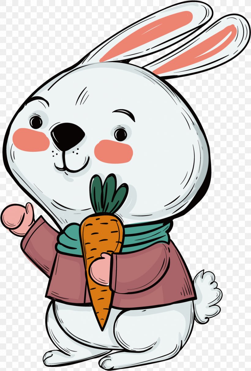 Easter Bunny Hare Rabbit Vector Graphics, PNG, 939x1386px, Easter Bunny, Art, Carrot, Cartoon, Chocolate Bunny Download Free