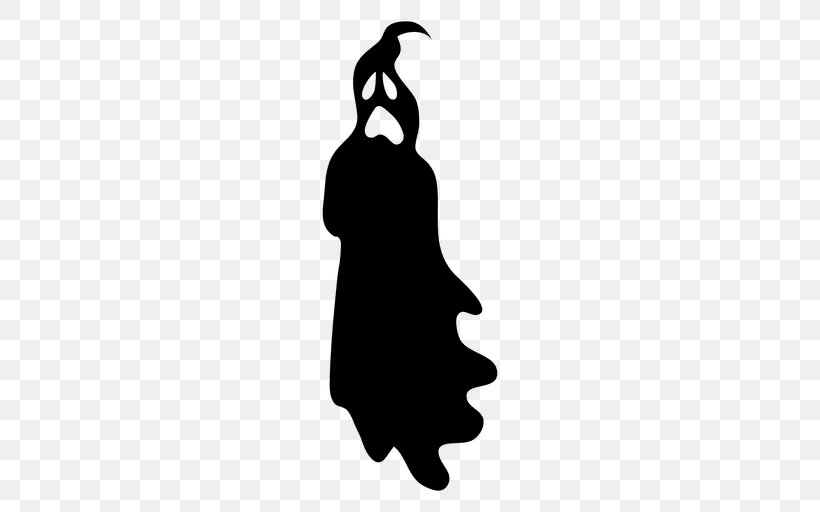 Silhouette Ghost Clip Art, PNG, 512x512px, Silhouette, Artwork, Black, Black And White, Finger Download Free