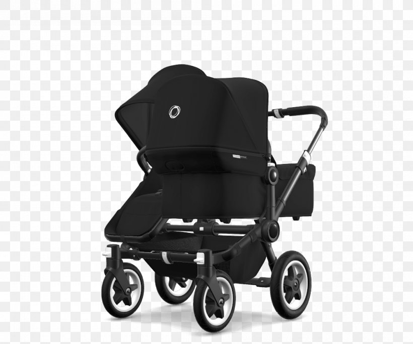Baby Transport Bugaboo International Twin Child, PNG, 1000x835px, Baby Transport, Baby Carriage, Baby Products, Black, Blue Download Free