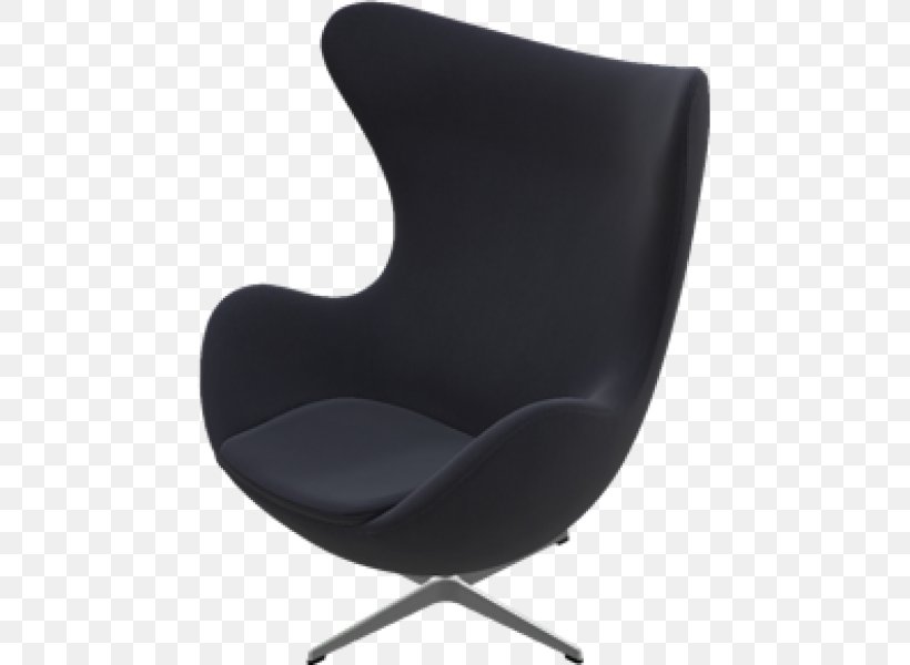 Egg Edmonds Eames Lounge Chair Swan, PNG, 662x600px, Egg, Arne Jacobsen, Black, Chair, Comfort Download Free