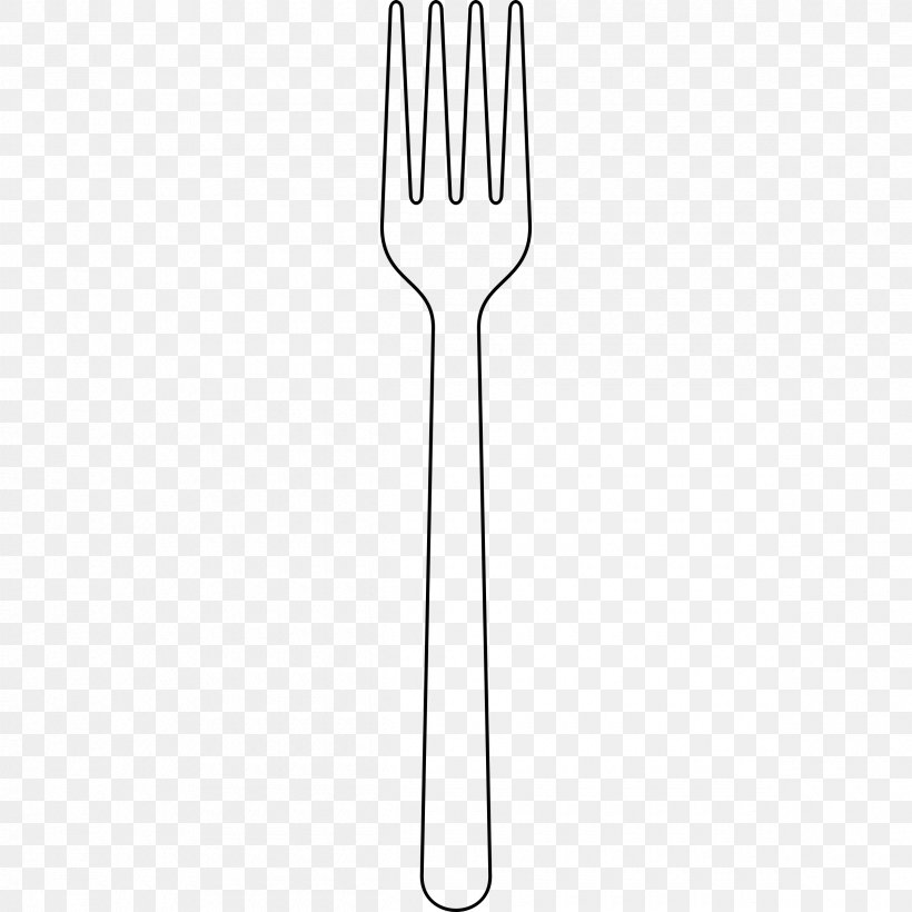 Fork Spoon Black And White Pattern, PNG, 2400x2400px, Fork, Black, Black And White, Cutlery, Kitchen Utensil Download Free