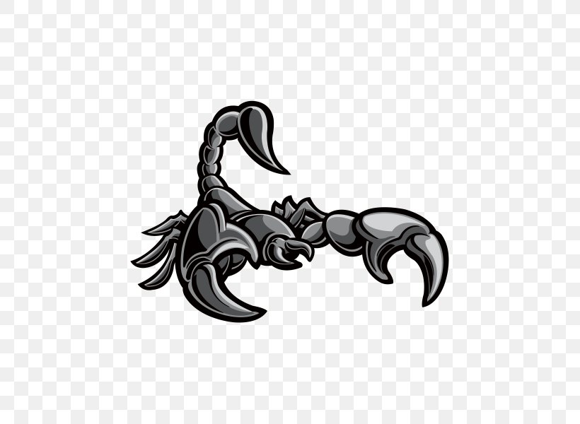 The Scorpion, PNG, 600x600px, Scorpion, Arthropod, Black And White, Claw, Drawing Download Free