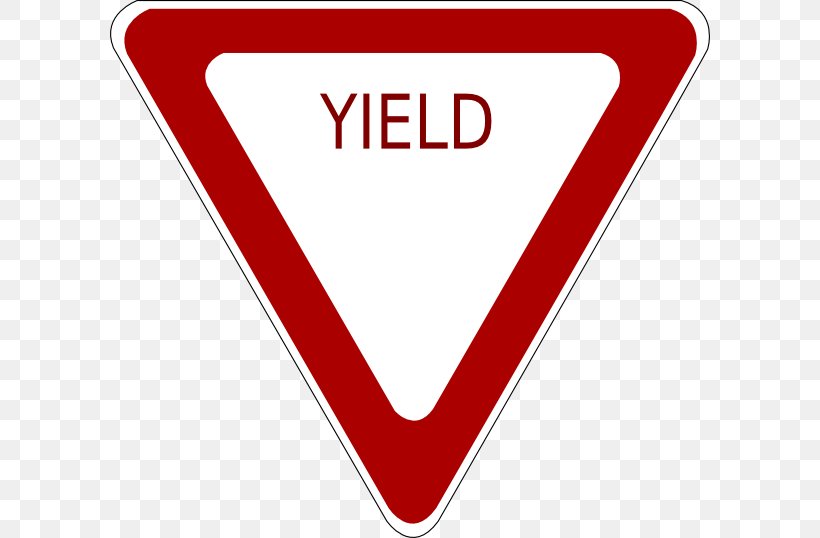 Yield Sign Traffic Sign Clip Art, PNG, 600x538px, Yield Sign, Area, Brand, Heart, Intersection Download Free