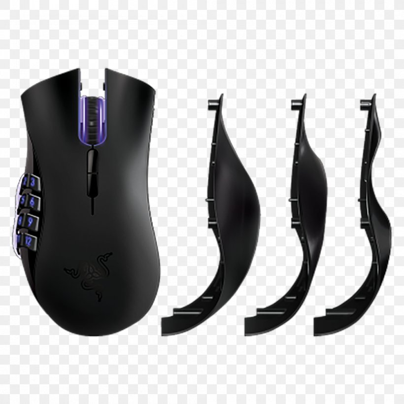 Computer Mouse Razer Naga Epic Chroma Wireless Razer Inc., PNG, 1000x1000px, Computer Mouse, Computer Component, Gaming Keypad, Massively Multiplayer Online Game, Mouse Download Free