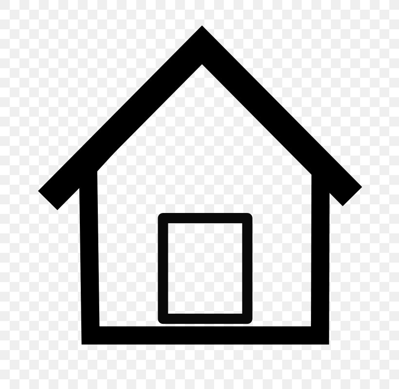 House Home Building Clip Art, PNG, 800x800px, House, Area, Black And White, Building, Free Content Download Free