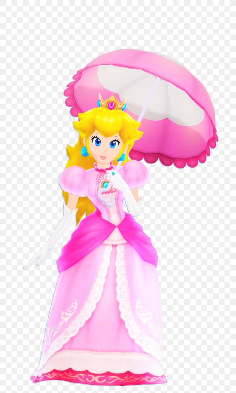 Super Princess Peach Super Smash Bros. Brawl Super Mario Sunshine Mario Bros., PNG, 1024x1707px, Princess Peach, Barbie, Costume, Doll, Fictional Character Download Free