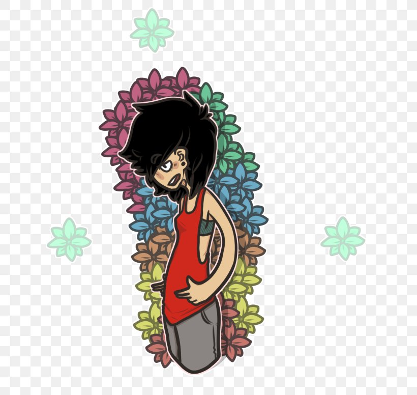 Cartoon Character Fiction Flower, PNG, 692x776px, Cartoon, Art, Character, Fiction, Fictional Character Download Free