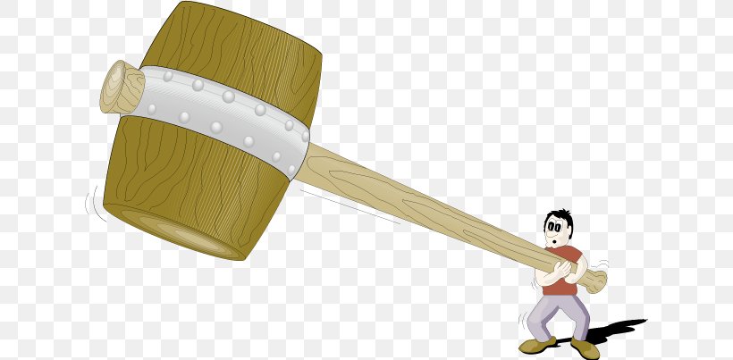 Cartoon Sledgehammer, PNG, 630x403px, Cartoon, Animation, Baseball Equipment, Hammer, Jackhammer Download Free