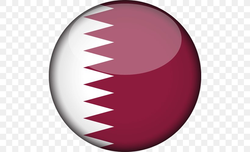 Flag Of Qatar Qatar National Under-23 Football Team Dubai, PNG, 500x500px, Qatar, Arabic, Ball, Dubai, Flag Download Free