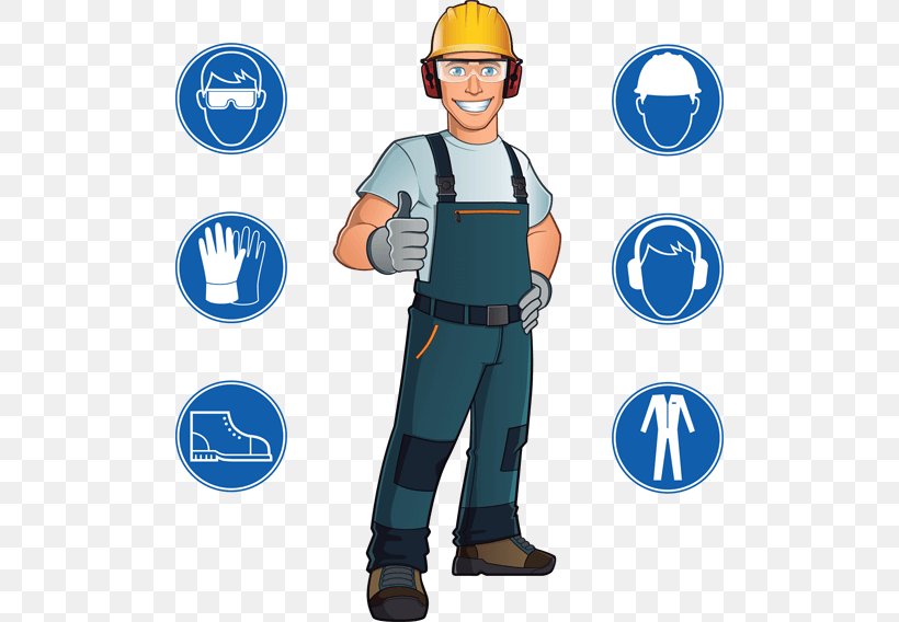 Personal Protective Equipment Vector Graphics Clip Art Image Occupational Safety And Health, PNG, 500x568px, Personal Protective Equipment, Cartoon, Climbing Harness, Construction Worker, Equipment Download Free