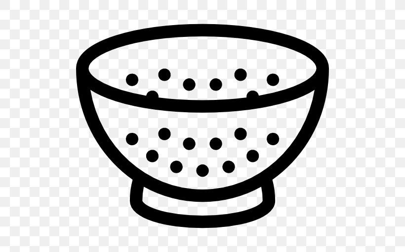 Water Filter Colander Tool Kitchen Utensil Clip Art, PNG, 512x512px, Water Filter, Black And White, Colander, Kitchen, Kitchen Utensil Download Free