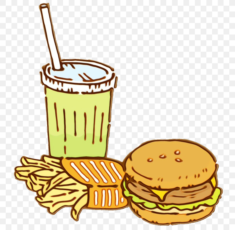Fast Food Meal Mitsui Cuisine M Fast Food Restaurant Non-commercial Activity, PNG, 800x800px, Watercolor, Basket, Commerce, Fast Food, Fast Food Restaurant Download Free