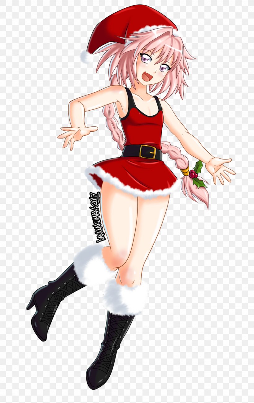 Fate/Grand Order Astolfo Fate/Apocrypha Fate/stay Night Santa Claus, PNG, 1024x1629px, Watercolor, Cartoon, Flower, Frame, Heart Download Free