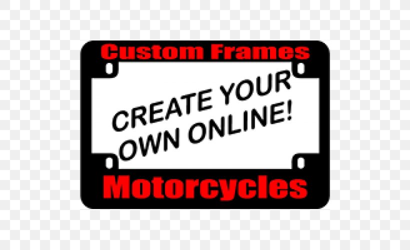 Vehicle License Plates Custom Motorcycle Bicycle Frames Motorcycle Frame, PNG, 500x500px, Vehicle License Plates, Advertising, Aprilia, Aprilia Rsv4, Area Download Free