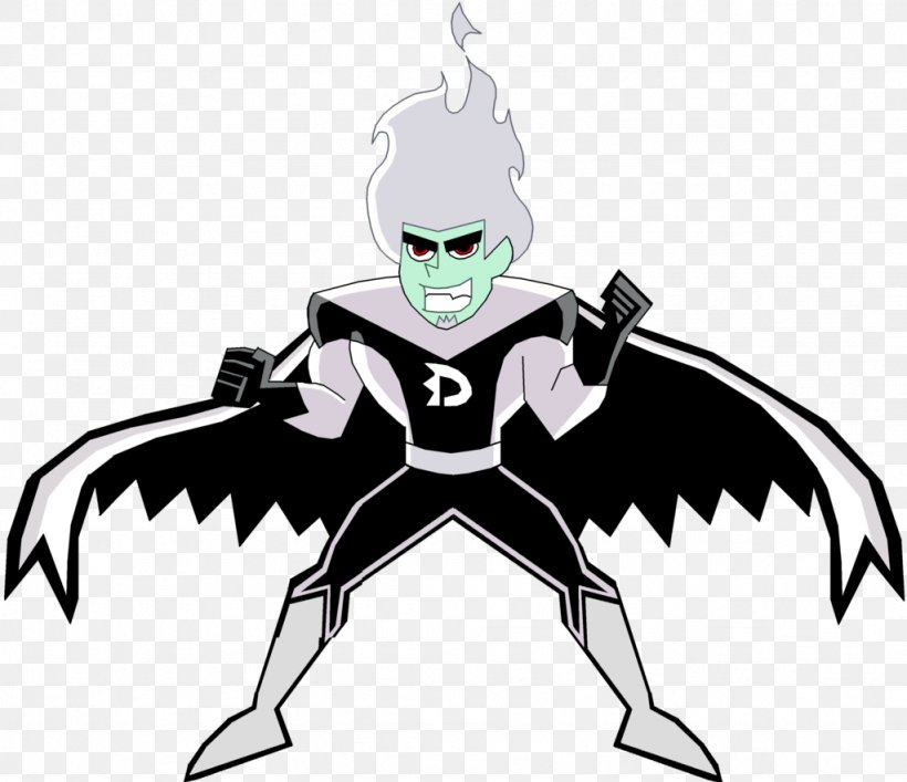 Dark Danny Madeline Fenton Clip Art Pariah Dark Ghost, PNG, 1024x883px, Dark Danny, Art, Black And White, Character, Danny Phantom Download Free