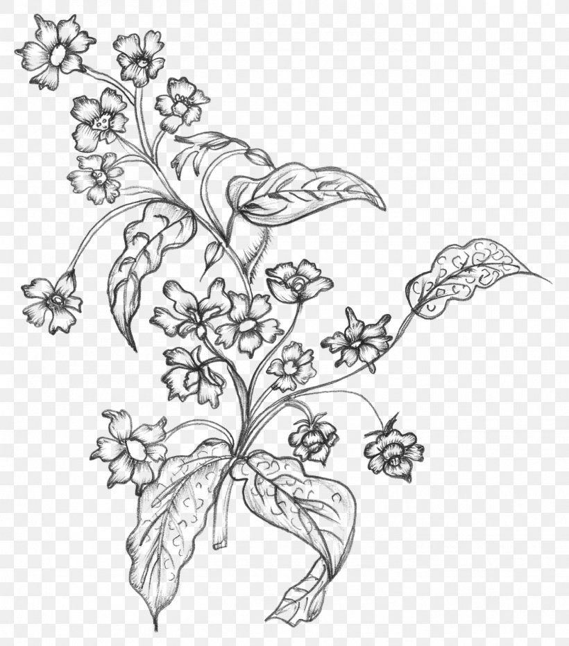 Flower, PNG, 1407x1600px, Drawing, Area, Art, Artwork, Black And White Download Free