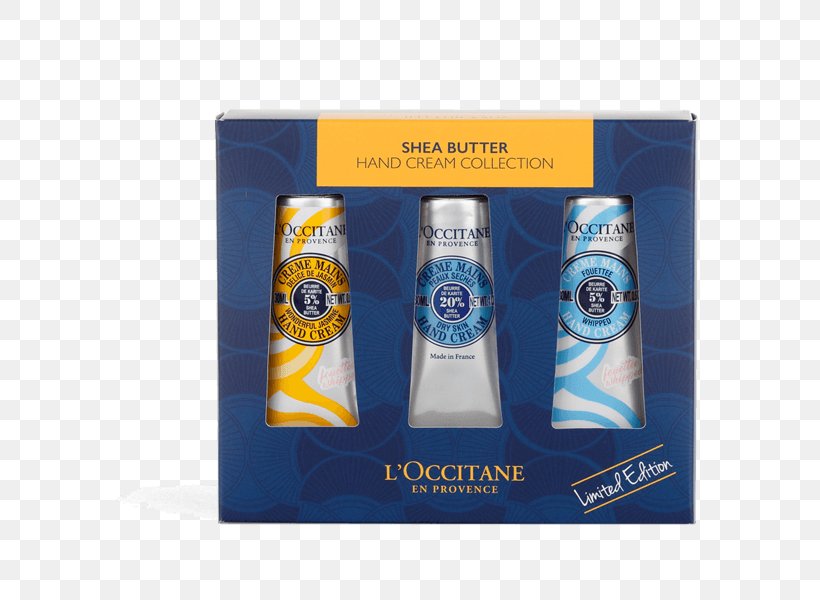L'Occitane En Provence Cream Lotion Lip Balm Shea Butter, PNG, 600x600px, Cream, Bottle, Butter, Glass Bottle, Lip Balm Download Free