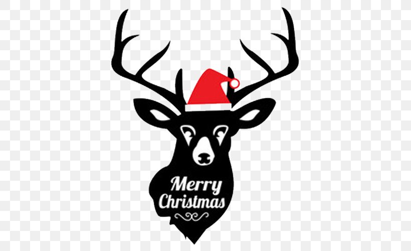 Reindeer Christmas, PNG, 500x500px, Reindeer, Antler, Autocad Dxf, Christmas, Deer Download Free