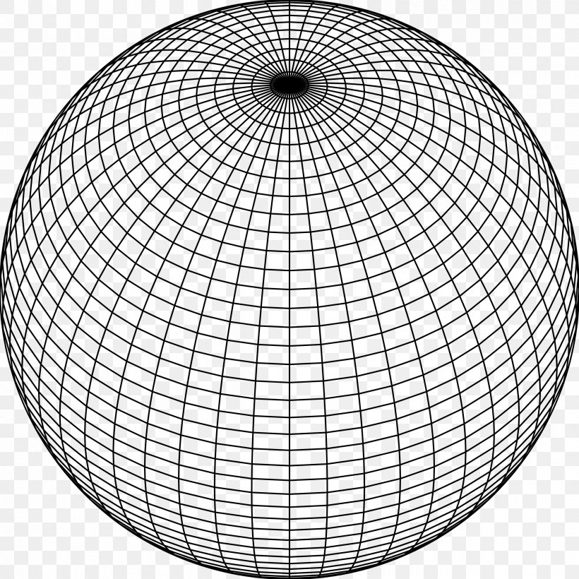 Sphere Line Art Clip Art, PNG, 2400x2400px, Sphere, Ball, Black And White, Drawing, Ellipsoid Download Free