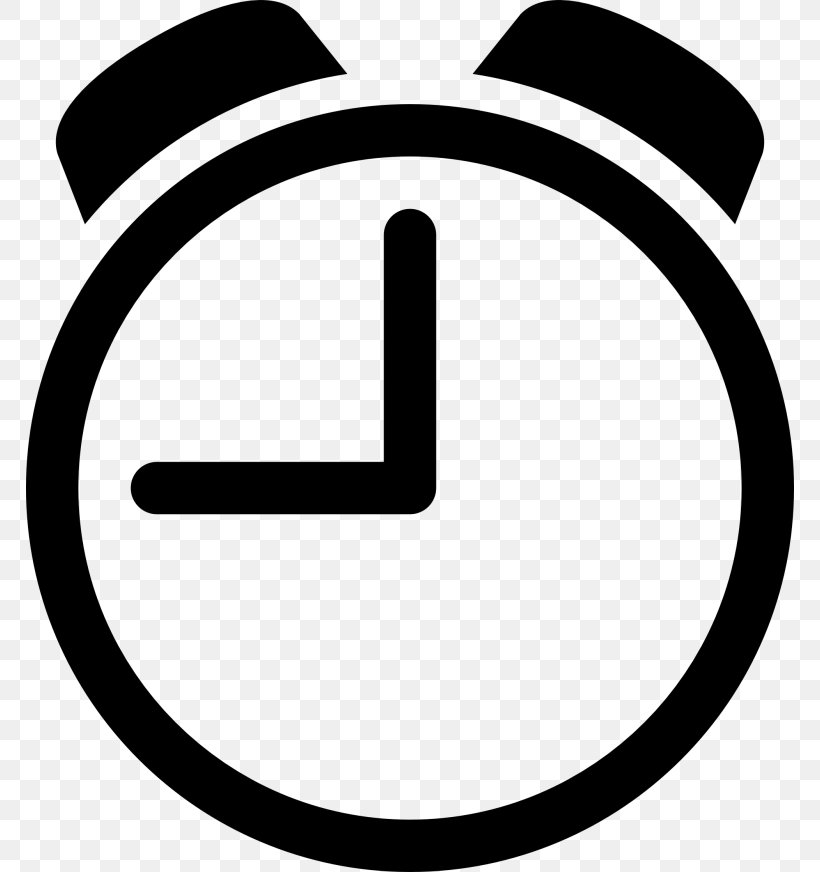 Alarm Clocks Clip Art, PNG, 768x872px, Alarm Clocks, Area, Black And White, Brand, Clock Download Free