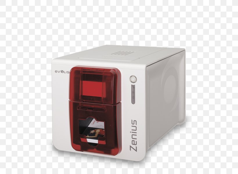 Card Printer Evolis Zenius Printing, PNG, 600x600px, Card Printer, Access Badge, Business, Dots Per Inch, Dyesublimation Printer Download Free