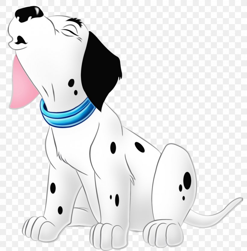 Dalmatian Dog Dog Breed Cartoon Clip Art, PNG, 1290x1311px, Watercolor, Cartoon, Dalmatian, Dog, Dog Breed Download Free