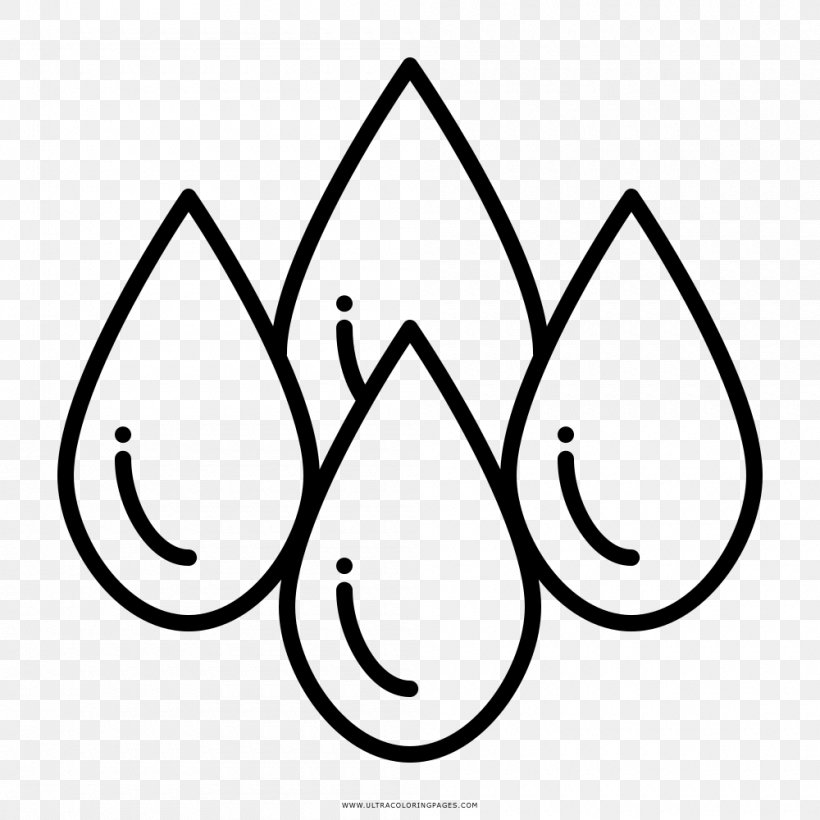Drop Drawing Water Black And White Coloring Book, PNG, 1000x1000px, Drop, Area, Ausmalbild, Black, Black And White Download Free