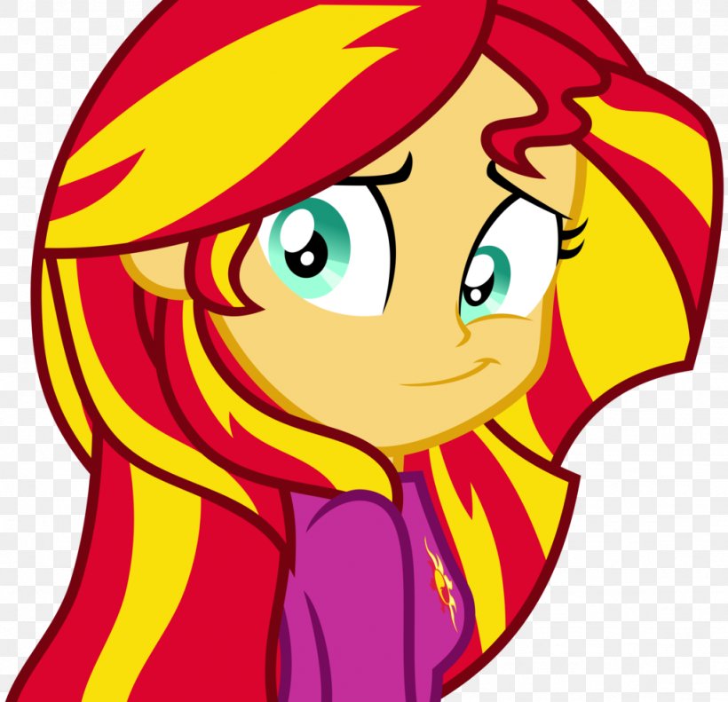 Sunset Shimmer Pony Twilight Sparkle GIF Rarity, PNG, 1024x988px, Watercolor, Cartoon, Flower, Frame, Heart Download Free