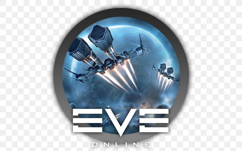 EVE Online Video Game Massively Multiplayer Online Game Massively Multiplayer Online Role-playing Game Free-to-play, PNG, 512x512px, Eve Online, Brand, Ccp Games, Freetoplay, Game Download Free