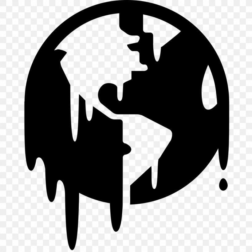 Global Warming Climate Change Denial Symbol, PNG, 1024x1024px, Global Warming, Black, Black And White, Climate, Climate Change Download Free
