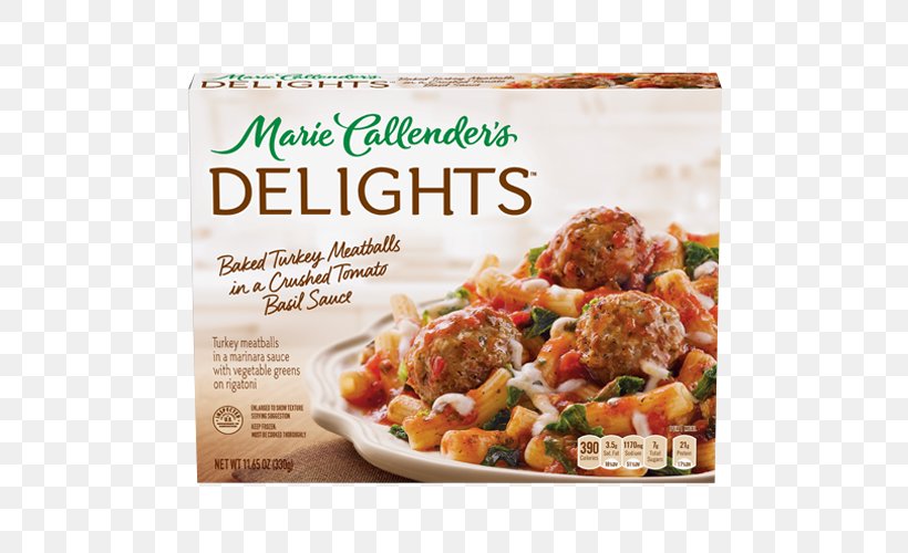 Meatball TV Dinner Stuffing Marie Callender's Frozen Food, PNG, 500x500px, Meatball, Baking, Convenience Food, Cuisine, Dinner Download Free