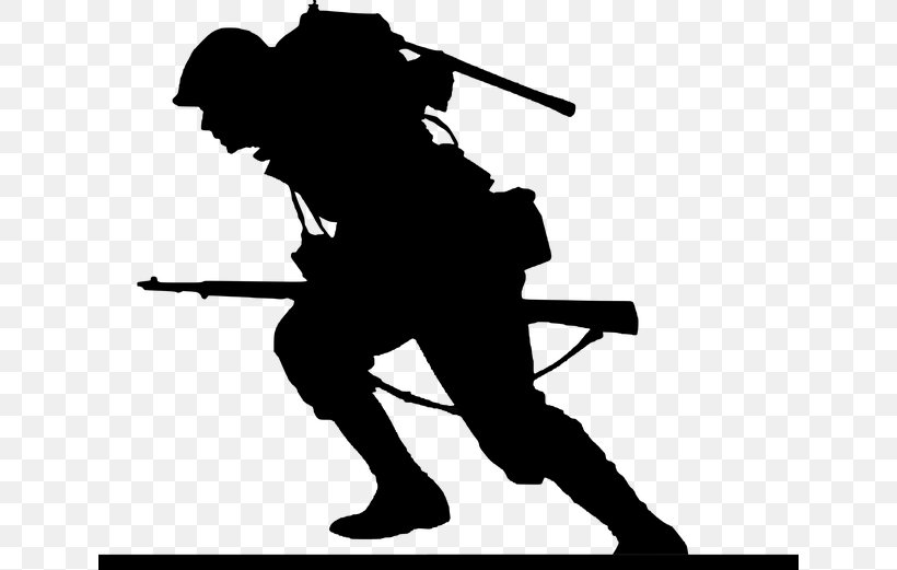 Soldier Wall Decal Military Sticker, PNG, 640x521px, Soldier, Army, Black, Black And White, Decal Download Free