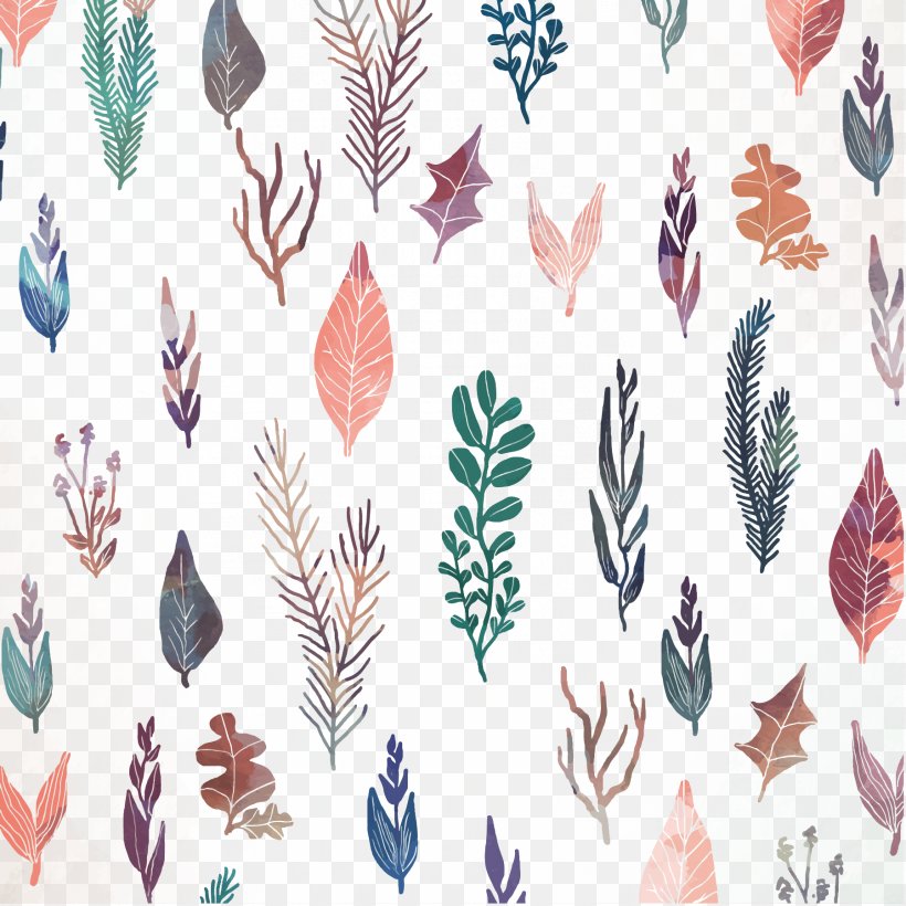 Watercolor Painting Flower, PNG, 1800x1800px, Leaf, Animal, Feather, Material, Organism Download Free