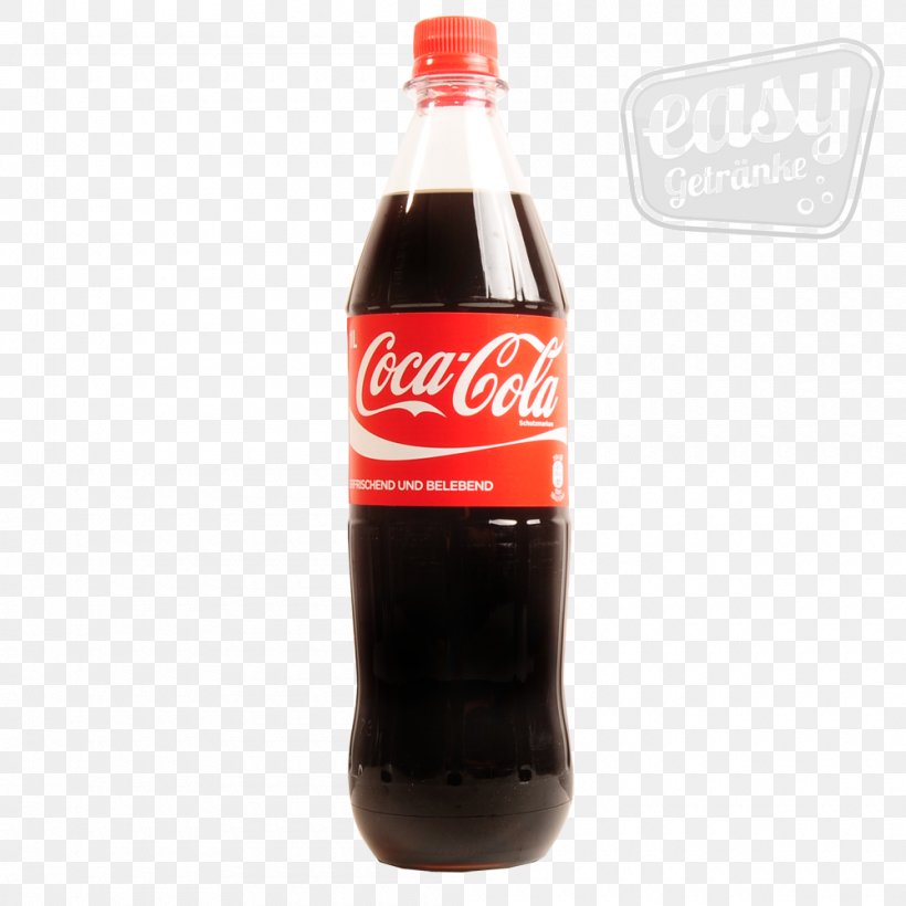 Coca-Cola Fizzy Drinks Carbonated Drink Bottle, PNG, 1000x1000px, Cocacola, Bottle, Carbonated Drink, Carbonated Soft Drinks, Carbonation Download Free