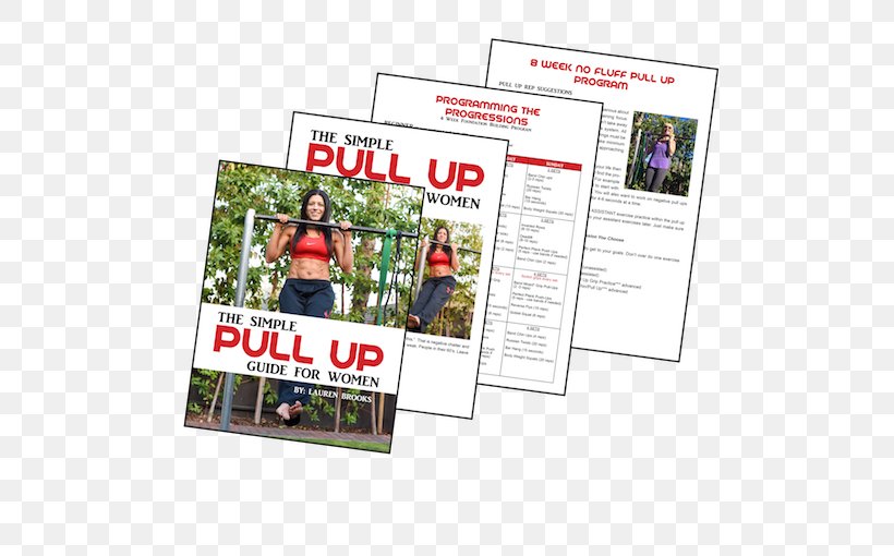 Pull-up Physical Fitness Strength Training Woman, PNG, 510x510px, Pullup, Advertising, Brand, Ebook, Female Download Free