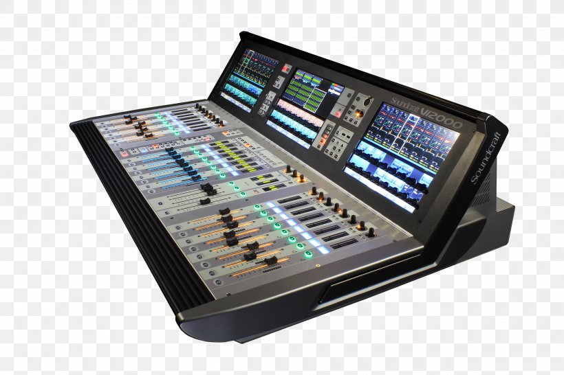 Soundcraft Si Expression 1 Audio Mixers Digital Mixing Console, PNG, 2500x1667px, Soundcraft, Audio, Audio Control Surface, Audio Equipment, Audio Mixers Download Free