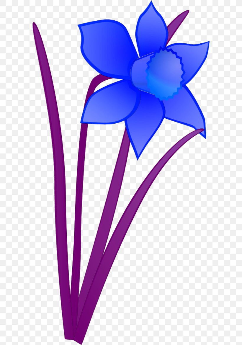 Daffodil Clip Art, PNG, 600x1169px, Daffodil, Blog, Blue, Cobalt Blue, Cut Flowers Download Free