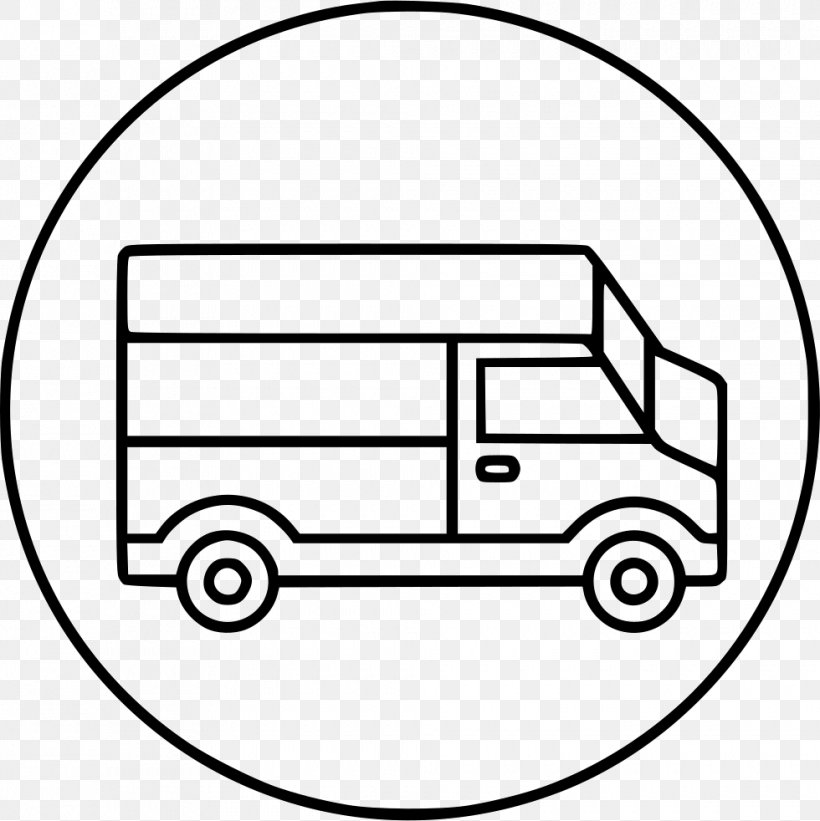 Food Truck Business Cargo, PNG, 980x982px, Food Truck, Area, Black, Black And White, Business Download Free