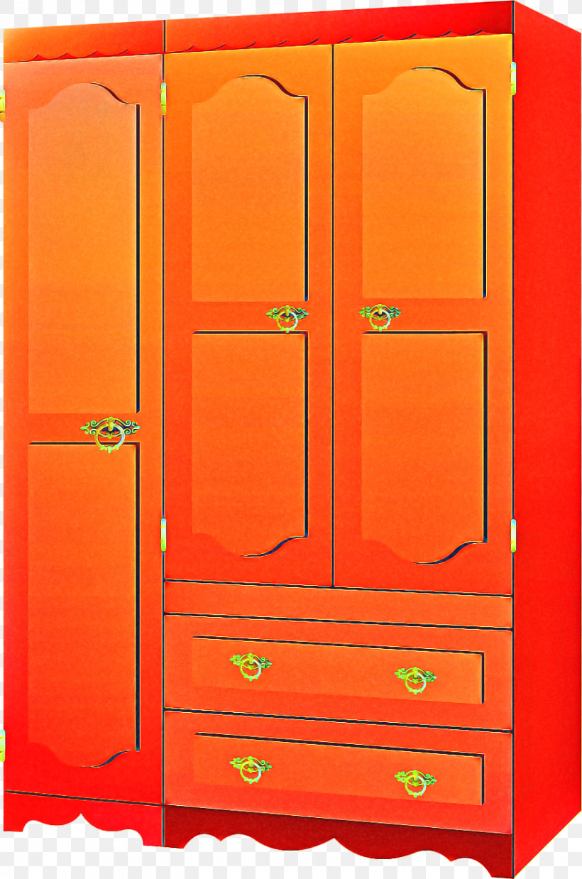 Orange, PNG, 875x1322px, Orange, Cabinetry, Chest Of Drawers, Cupboard, Drawer Download Free