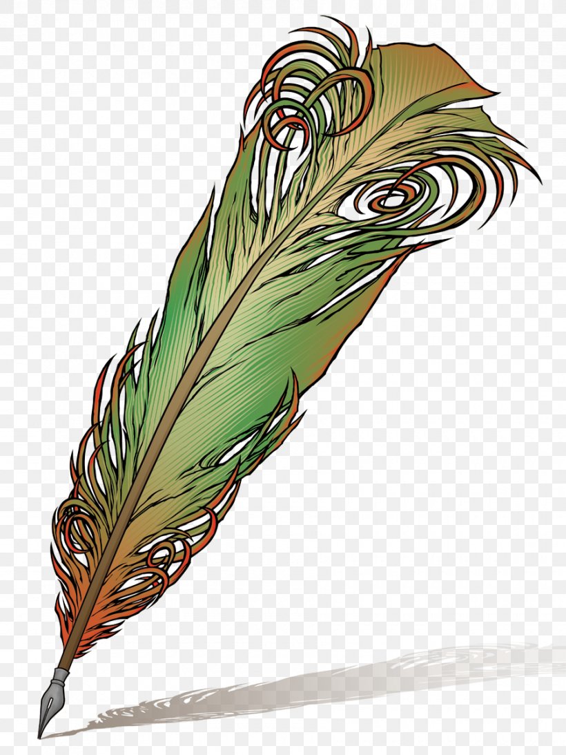 Paper Quill Pen Inkwell Clip Art, PNG, 900x1200px, Paper, Ballpoint Pen, Computer, Drawing, Feather Download Free