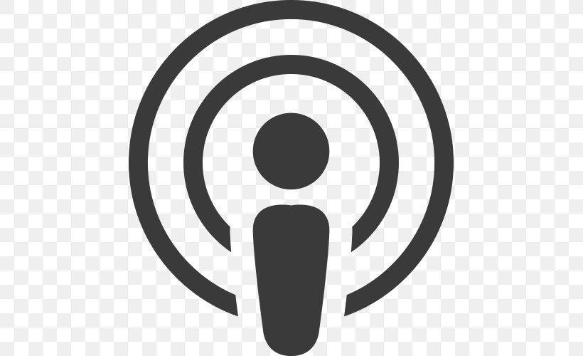 Podcast Broadcasting Rica Episode World, PNG, 500x500px, Podcast, Bar, Black And White, Brand, Broadcasting Download Free