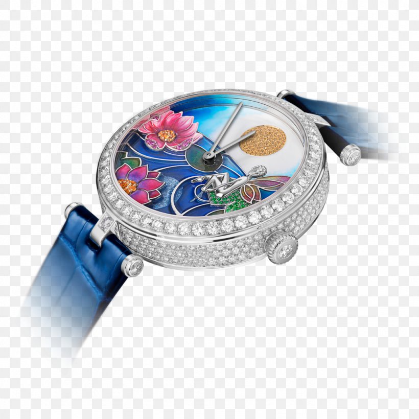 Van Cleef & Arpels Jewellery Diamond Sapphire, PNG, 1024x1024px, Van Cleef Arpels, Diamond, Fairy, Jewellery, Nacre Download Free