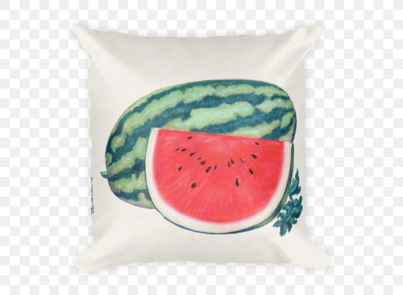 Watermelon Watercolor Painting Canvas Print, PNG, 600x600px, Watermelon, Art, Canvas, Canvas Print, Chalk Download Free