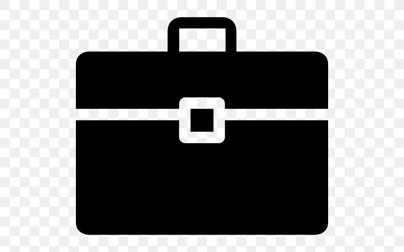 Briefcase Icon Design Suitcase, PNG, 512x512px, Briefcase, Bag, Black, Black And White, Brand Download Free