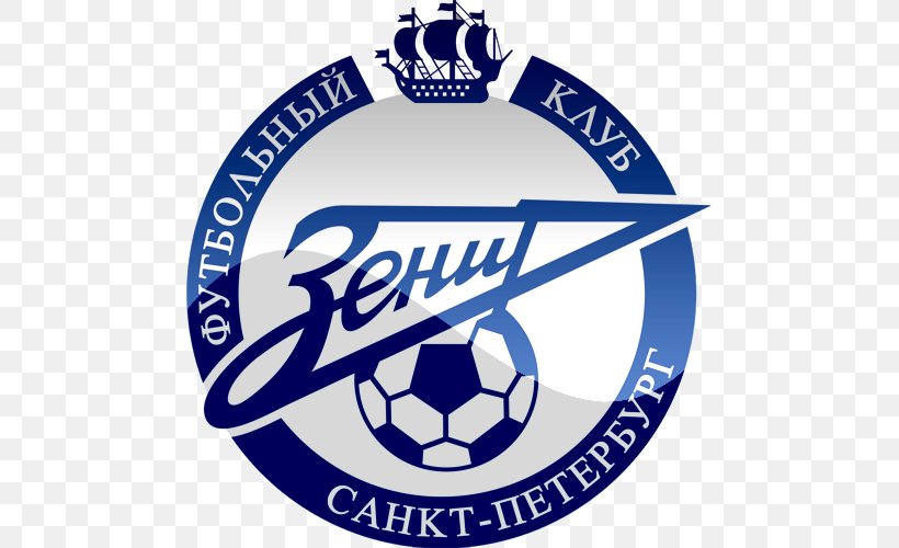 FC Zenit Saint Petersburg UEFA Europa League FC Zenit-2 Saint Petersburg Football, PNG, 500x500px, Saint Petersburg, Area, Ball, Blue, Brand Download Free