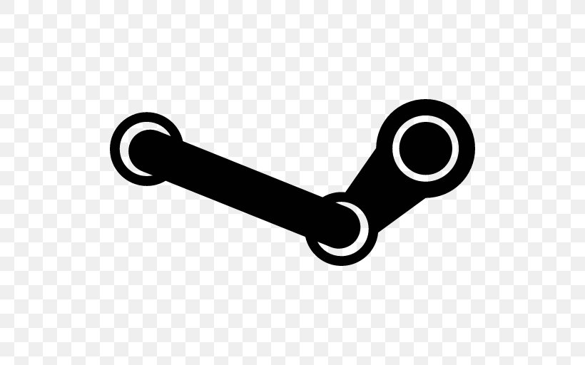 Steam Logo Valve Corporation Portal Video Game, PNG, 512x512px, Steam, Black And White, Business, Computer Software, Hardware Download Free