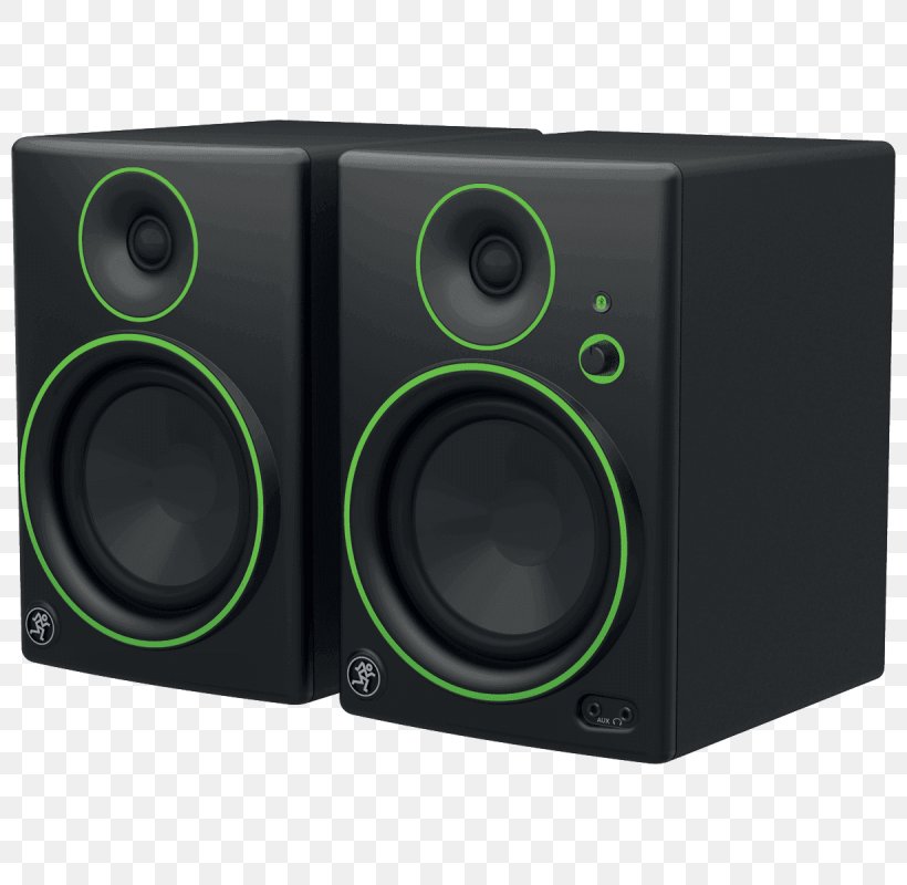 Studio Monitor Mackie CR Series Loudspeaker Recording Studio, PNG, 800x800px, Watercolor, Cartoon, Flower, Frame, Heart Download Free