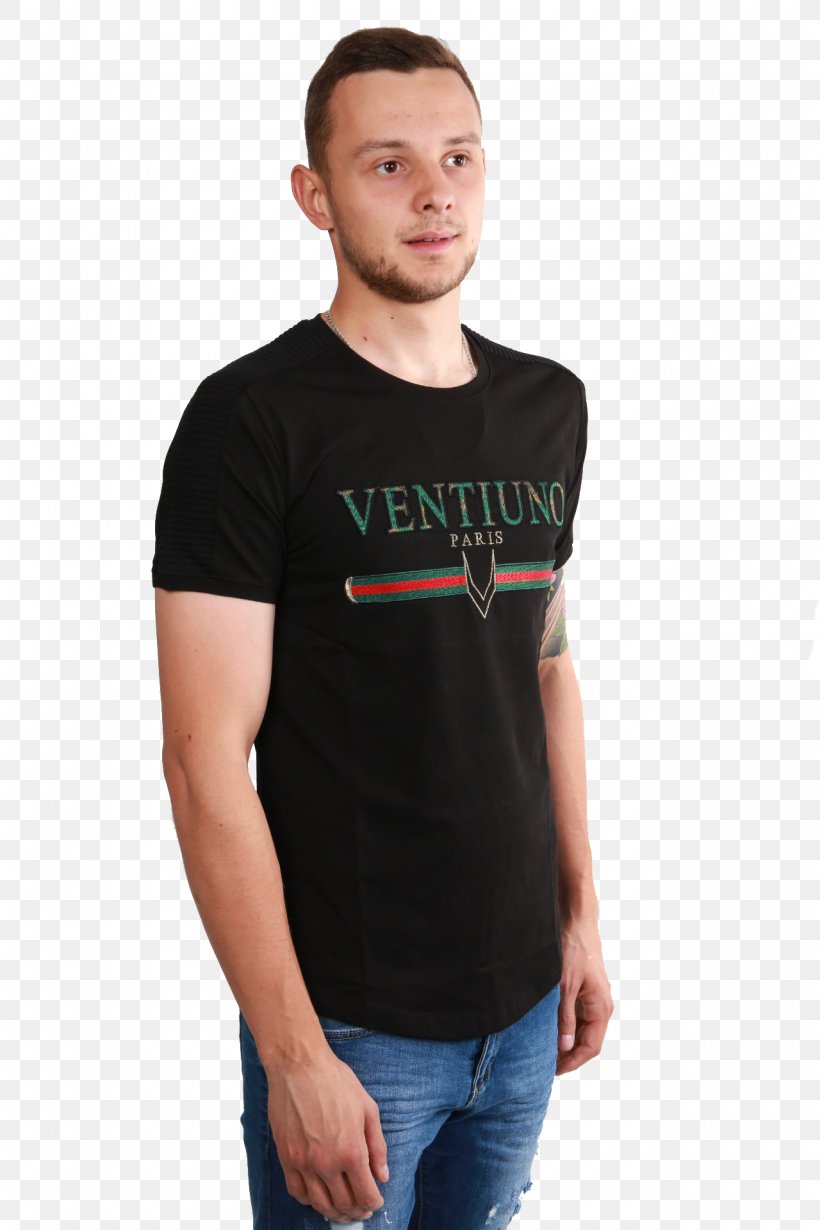 T-shirt Ventiuno Paris Jacket Jeans Sleeve, PNG, 1280x1920px, Tshirt, Black, Clothing, Hood, Jacket Download Free