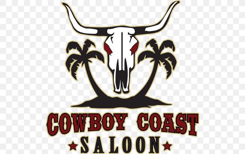 Cowboy Coast Country Saloon Western Saloon Bar Restaurant, PNG, 515x515px, Western Saloon, Bar, Beach, Brand, City Download Free